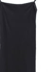BASERANGE suspender skirt DRRTS-RB-SP24 black